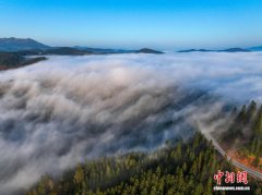 青山云雾作伴 贵州苗寨静谧而唯美